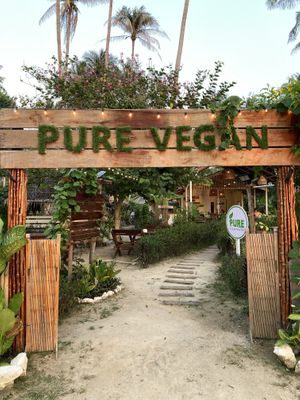Front  at Pure Vegan Heaven in Koh Phangan