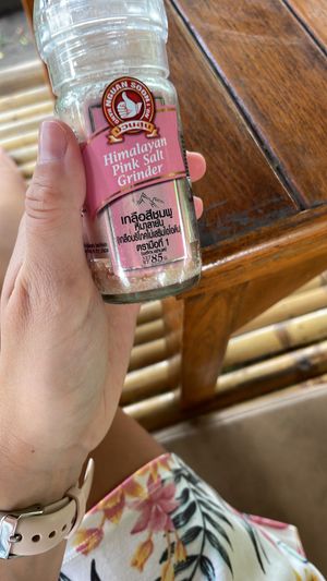 Good seasoning available   at Pure Vegan Heaven in Koh Phangan