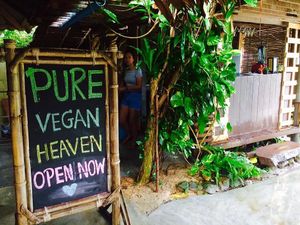 Pure front at Pure Vegan Heaven in Koh Phangan