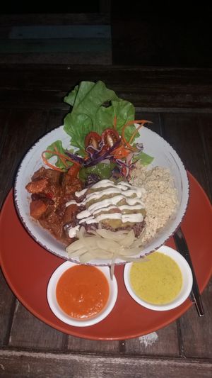 Mexican bowl at Pure Vegan Heaven in Koh Phangan