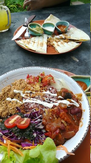 Yummy grub at Pure Vegan Heaven in Koh Phangan