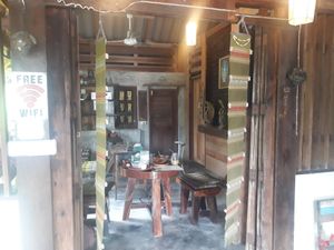 Inside at Pure Vegan Heaven in Koh Phangan