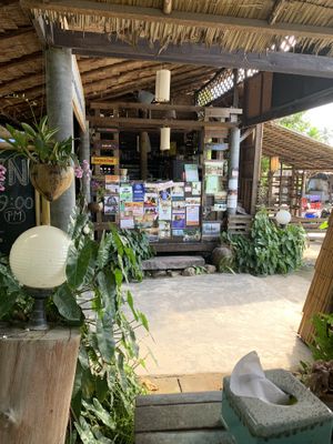 Counter at Pure Vegan Heaven in Koh Phangan