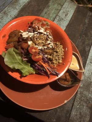 Mexican bowl  at Pure Vegan Heaven in Koh Phangan
