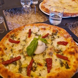 Delicious Pizza at Olio Doliva in Sofia