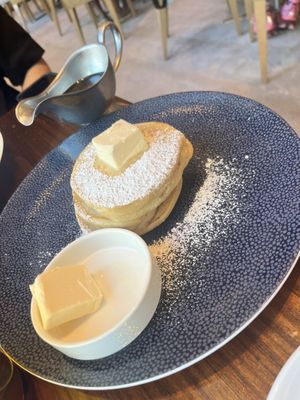 Vegan Vanilla Pancakes  at Waldorf Astoria - The Zen Kitchen in Las Vegas