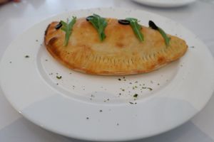 Calzone. at Barat Vegeliciously Mediterranean in Kuala Lumpur