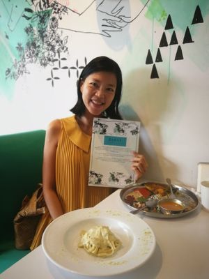 Vegan Carbonara at Barat Vegeliciously Mediterranean in Kuala Lumpur