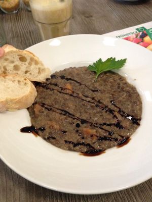 Lentil soup at Your Green Love in Heidelberg