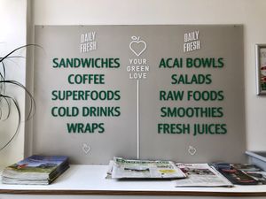 sign at Your Green Love in Heidelberg