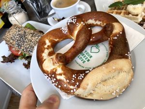 pretzel at Your Green Love in Heidelberg
