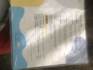 Menu 3  at El Manatí in Bacalar