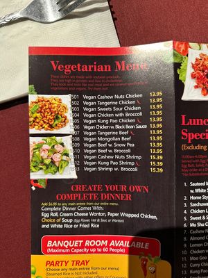   at Szechuwan Garden in Montclair