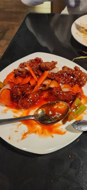 Sweet & Sour Chikin!! You MUST try this, even if just to go! at Szechuwan Garden in Montclair