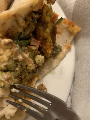 Palestinian falafel  at Umi Falafel in Rathmines