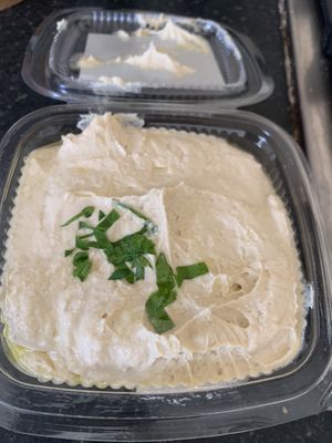 Hummus  at Umi Falafel in Rathmines