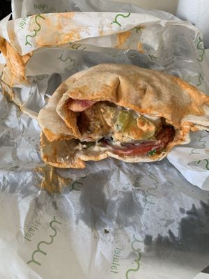 Palestinian falafel  at Umi Falafel in Rathmines