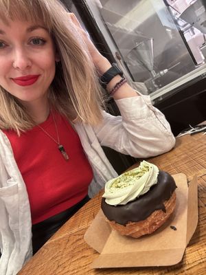 Pistachio Cronut   at Chök in Barcelona