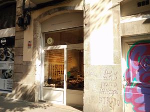a view from the street at Chök in Barcelona