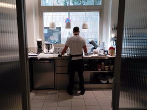 sweets in progress at Chök in Barcelona