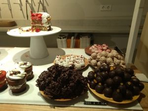 All vegan in picture. at Chök in Barcelona