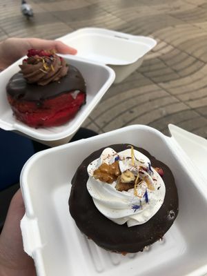 Vegan doughnuts at Chök in Barcelona