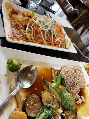 Large portions   at Bangkok Happy Bowl in Breckenridge