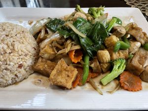 Teriyaki tofu   at Bangkok Happy Bowl in Breckenridge