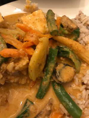 Parang  curry jay at Bangkok Happy Bowl in Breckenridge