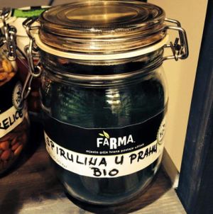Spirulina at Farma in Zagreb