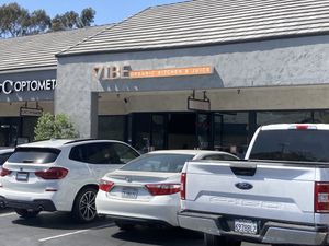 Viewed from parking lot  at Vibe Organic Kitchen & Juice in Newport Beach