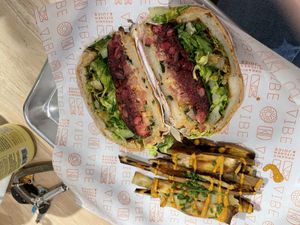   at Vibe Organic Kitchen & Juice in Newport Beach