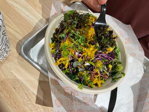   at Vibe Organic Kitchen & Juice in Newport Beach