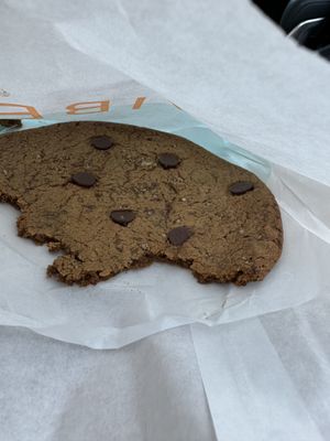 Chocolate chip cookie   at Vibe Organic Kitchen & Juice in Newport Beach