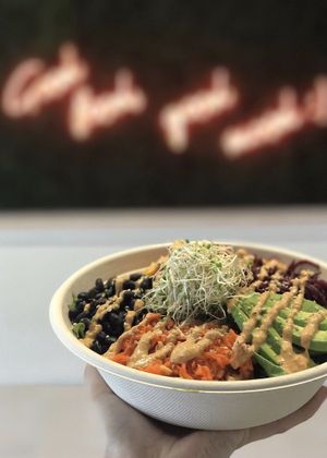 Bowl at Vibe Organic Kitchen & Juice in Newport Beach