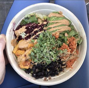 Buddha bowl ?  at Vibe Organic Kitchen & Juice in Newport Beach