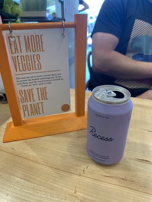 They have great drinks in the front refrigerator too! at Vibe Organic Kitchen & Juice in Newport Beach