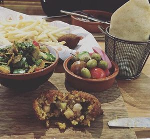 Pumpkin Kibbeh  at Cedar Bakery in Preston