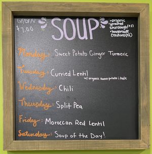 Their Soups Are Delicious! I love their breakfast meals smoothies … Zest in Fairfield, NJ is my number 1 favorite place for breakfast and lunch.  at zest in Fairfield