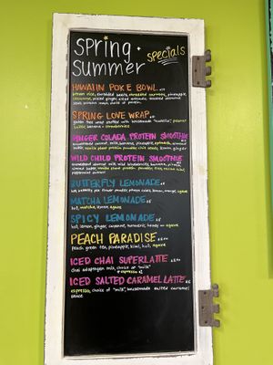 Spring/Summer Specials 2023  at zest in Fairfield