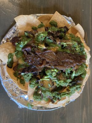 Vegan Nachos  at Righteous Cuisine in Grand Haven