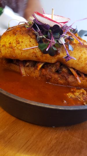 Drowned torta at Inspiracion 9 in Tijuana