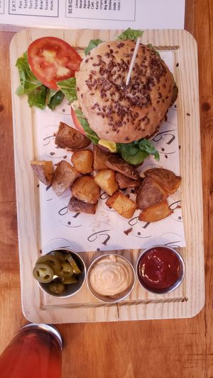 Classic Burger at Inspiracion 9 in Tijuana