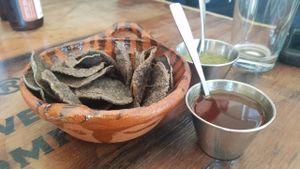 chips and salsa at Inspiracion 9 in Tijuana