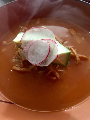Tortilla Soup at Inspiracion 9 in Tijuana