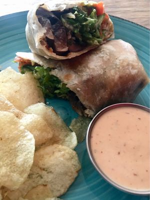 Mushroom Wrap at Inspiracion 9 in Tijuana