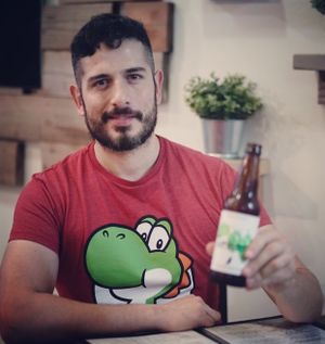 Beer lupulosa that’s the pic they took from me in their restaurant  at Inspiracion 9 in Tijuana