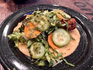 Tofu taco at Inspiracion 9 in Tijuana