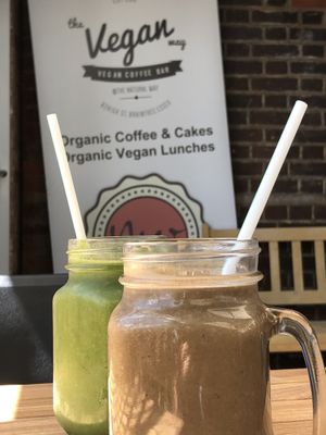 Smoothies. at The Vegan Way Cafe in Braintree