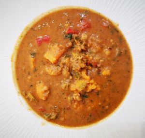 African Peanut Stew at The Vegan Way Cafe in Braintree